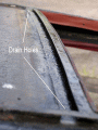 location of drain holes