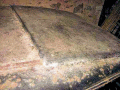 grotty roof as found - click for larger image